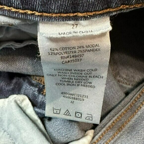 Sam Edelman Women’s The Kitten Mid Rise Skinny Ankle Jeans Size 27 - Picture 7 of 10